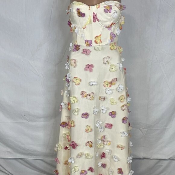 Elliatt Women’s Livia Strapless Maxi Dress – Multi – Size XS - Picture 1 of 9